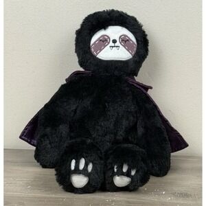 Slumberkins Vlad Kin Plush 13 Inches Halloween Retired Vampire Sloth With Cape